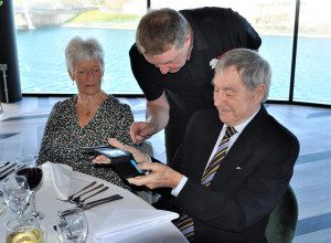 Carol and John + magician