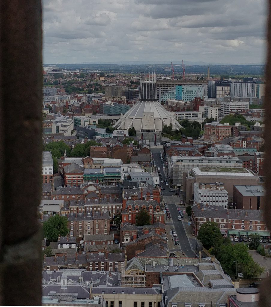 View from roof of Anglican Cathedral 