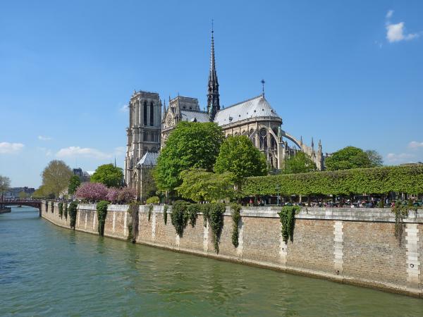 Notre Dame from the Seine